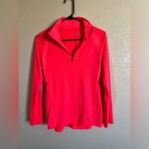 LIKE NEW Champion size x-small hot pink long sleeve lightweight activewear top